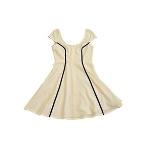 Mink Pink Dress with Black Accents Small